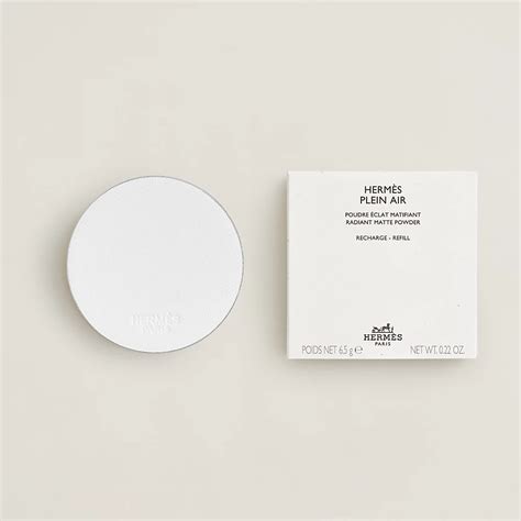 hermes plein air radiant matte powder|Hermès Plein Air, Radiant matte powder refill, Nuage.